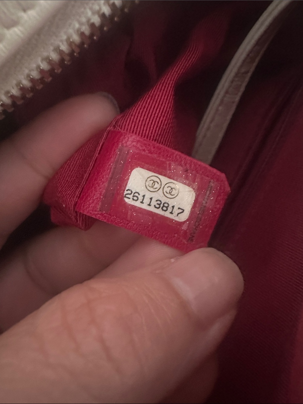 Authentic Chanel Gabrielle Medium in Dirty White Colour - Picture 8 of 11